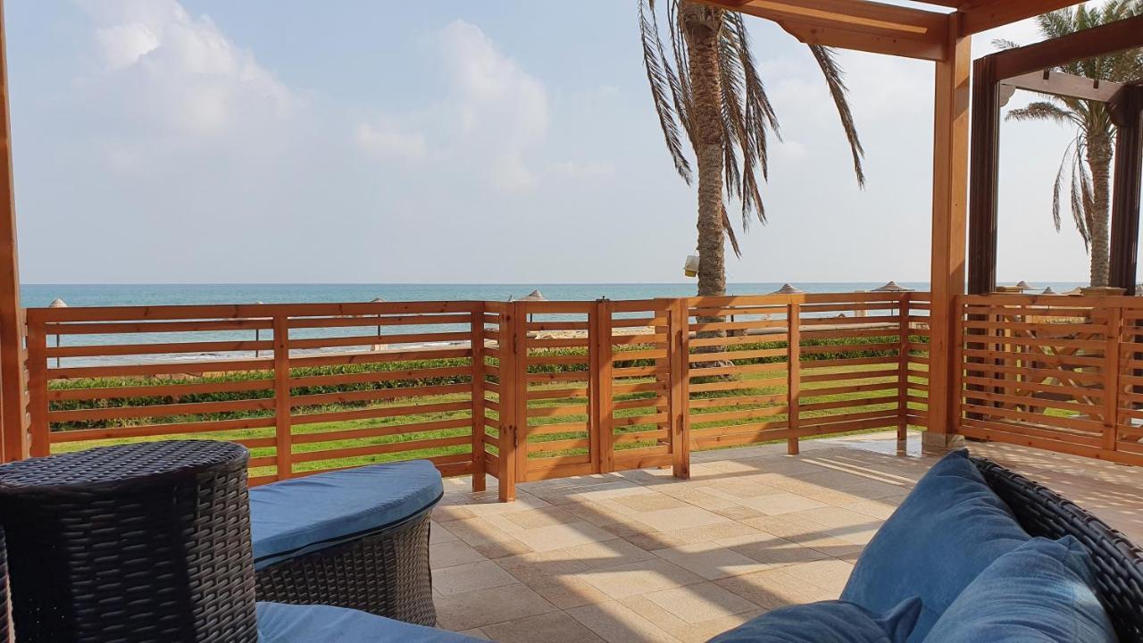 Breathtaking Luxury & Spacious 2-Bedroom 1St Row Direct Seaview At Stella Sea View Sokhna アインソフナ エクステリア 写真